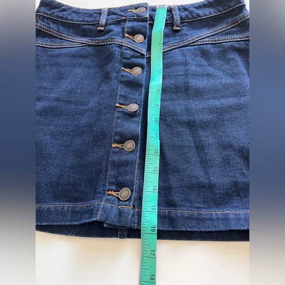 Pacsun Denim Button Up Skirt sz 27 - Picture 4 of 6
